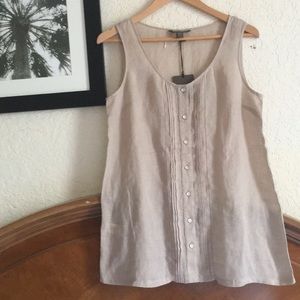 Tommy Bahama Linen Sleeveless Tops